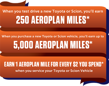 Toyota Calgary Aeroplan Promotion Toyota Calgary Aeroplan Promotion